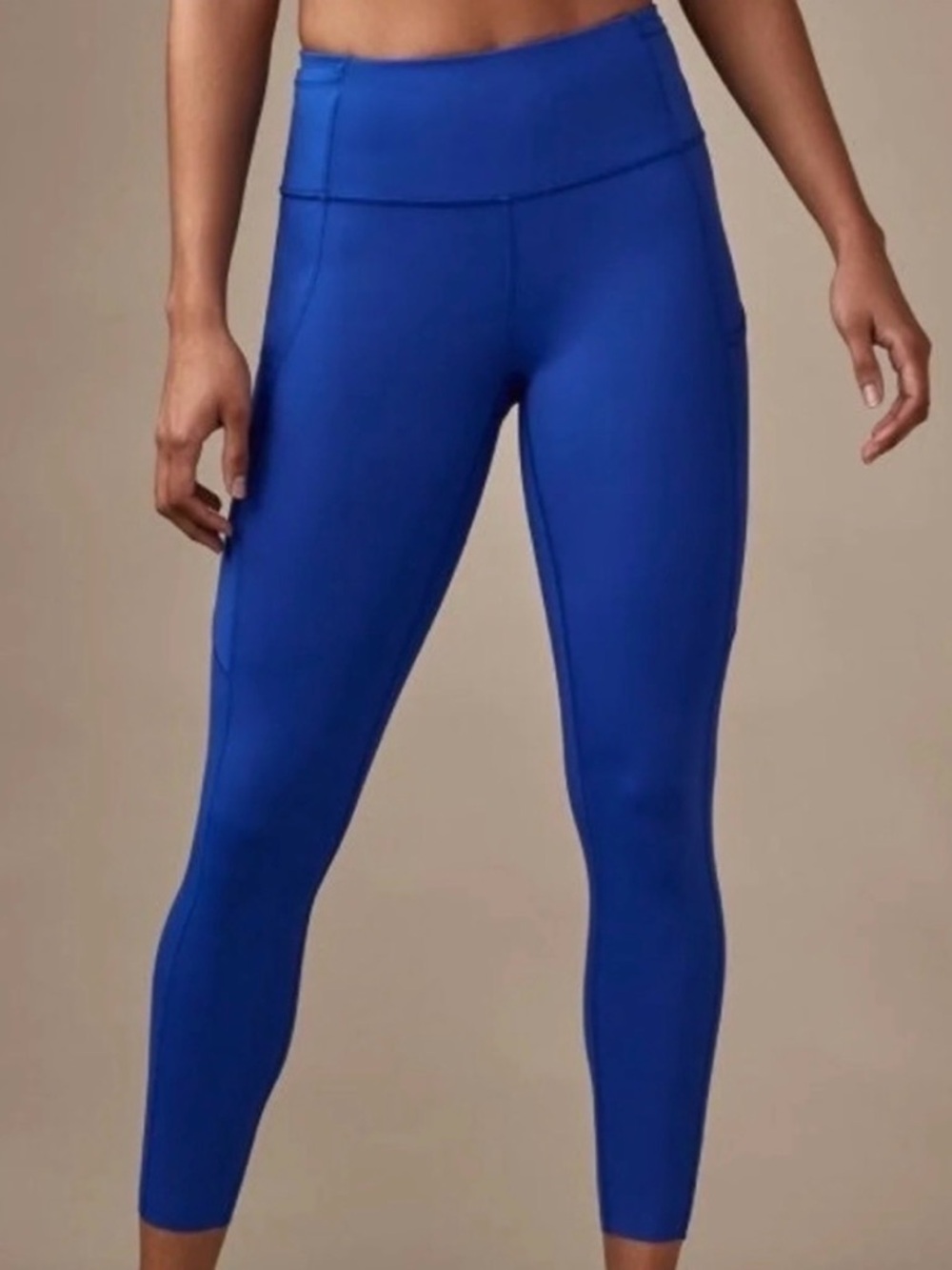 lululemon athletica Women's Fast and Free Non Reflective Leggings size 0 blue